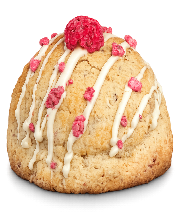 White chocolate Raspberry