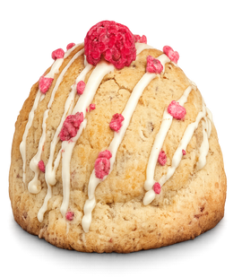 White chocolate Raspberry
